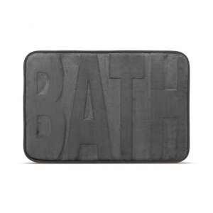 Rohožka do kúpelne - "BATH" - sivá - 60 x 40 cm