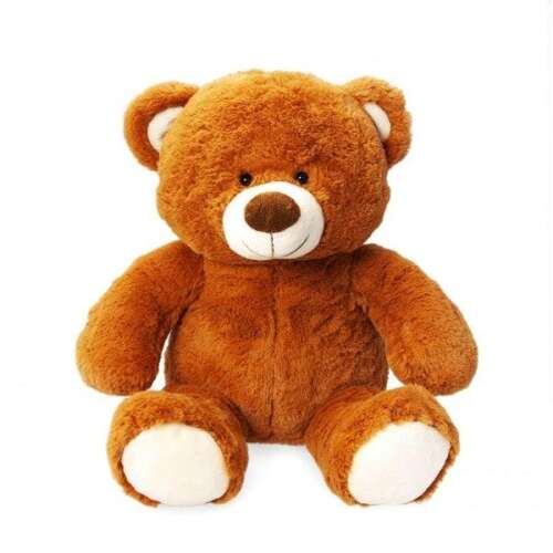 Urs de pluș maro, Mese Maci, jucărie de pluș care spune povești, 30 cm