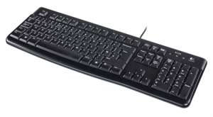 Logitech K120 vezetékes billentyűzet számbillentyűzettel, fekete, magyar kiosztás - Acer