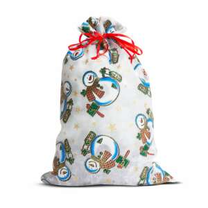 Karácsonyi Organza Ajándéktasak - 12 db - 20x30 cm