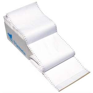 VICTORIA PAPER Leporelló, 240 mm, 6", 4 példány, folyamatos számítógépes papírtekercs - Leporelló nyomtatópapír