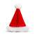 Red and white Santa hat shaped honeycomb paper Christmas decoration