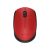 Prim-plan cu mouse-ul wireless roșu Logitech M171