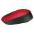 Logitech M171 Drahtlose optische Maus, Rot, Seitenansicht