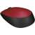 Logitech M171 Drahtlose optische Maus, Rot, Seitenansicht