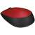 Logitech M171 Wireless Optical Mouse, Red, side view