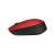 Logitech M171 Wireless Optical Mouse, Red, side view