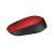 Logitech M171 Wireless Optical Mouse, Red, side view