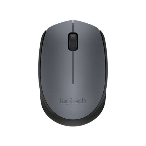 Logitech M170 Wireless-Maus, Grau, Vorderansicht