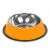 PetComfort Kutyatál - Rozsdamentes Acél - Narancssárga - 22cm 58831422