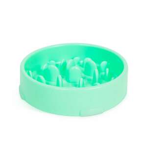 Green slow feeder bowl for dogs - Slow feeder pet bowl