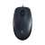 LOGITECH Mouse, wired, optical, standard size, USB, LOGITECH "M100", black 31569181
