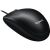 LOGITECH Mouse, wired, optical, standard size, USB, LOGITECH "M100", black 31569181