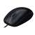 LOGITECH Mouse, wired, optical, standard size, USB, LOGITECH "M100", black 31569181
