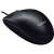 LOGITECH Mouse, wired, optical, standard size, USB, LOGITECH "M100", black 31569181