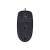 Logitech M100 Wired Optical Mouse, Black, bottom view