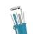 Bewello Easy Squeeze Mop Set with microfiber pad and bucket, turquoise