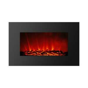 Bewello BW2022 electric wall fireplace with realistic flame effect - Fireplace