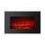 Bewello BW2022 electric wall fireplace with realistic flame effect