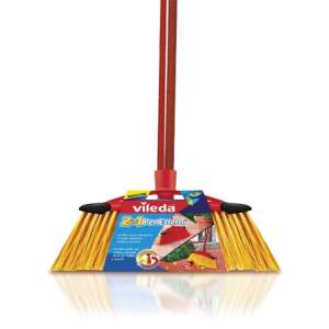Vileda 2in1 Outdoor Broom with Handle - Vileda