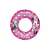 Minnie Mouse inflatable swim ring, 56cm, pink with white polka dots, for kids 3-6 years old
