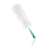 Leifheit Duster XL microfiber duster with telescopic handle, green handle, white microfiber head
