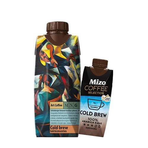 MIZO Kaffe Auswahl, Cold Brew, UHT, halbfettig, in wiederverschließbarer Dose, 0,33 l, MIZO 31779979