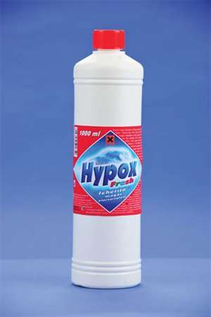 Fehérítő-és fertőtlenítőszer, 1 l, "Hypox", fresh