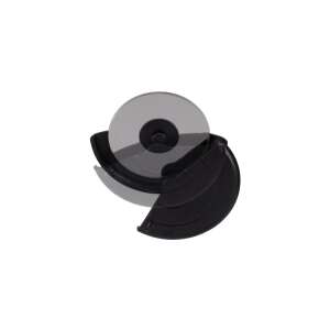 Fekete pizzavágó kivehető pengével - Pizzavágó