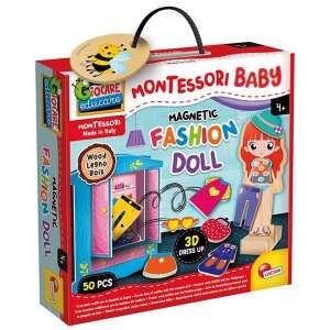 Montessori baby fa mágneses öltöztetős játék 58864189 Fejlesztő játék bölcsiseknek