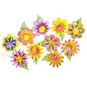 Galt Flower Lights craft kit, finished flower lights, decorate your room - Galt