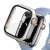 Tech-Protect Defense360 Apple Watch 7 / 8 / 9 (45mm) etui, srebrny/pomarańczowy, etui ochronne do Apple Watch