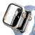 Tech-Protect Defense360 Apple Watch 7 / 8 / 9 (45mm) case, silver/orange, protective case for Apple Watch