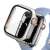 Tech-Protect Defense360 Apple Watch 7 / 8 / 9 (45mm) case, silver/orange, protective case for Apple Watch