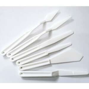 6 darabos műanyag paletta kés szett - Iskolai ecset