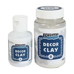 Pentart Decor Clay öntőpor szett 100+40ml 26375 58864883 Gipszöntők