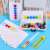 Montessori color sorting game with tubes, tweezers, and cards
