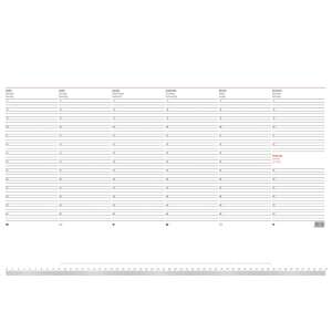 Kalendart T110 Buchstütze Bordeaux Tischkalender 82925789 - Schreibwaren & Schreibmaterial