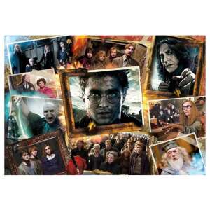 Harry Potter 1500-teiliges Puzzle mit einer Collage von ikonischen Charakteren aus den Harry Potter-Filmen - Clementoni Puzzle
