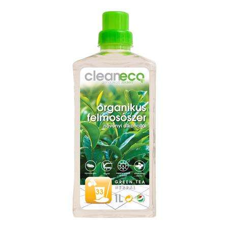 CLEANECO Detergent, organic, 1 l, CLEANECO, Ceai verde pe bază de plante