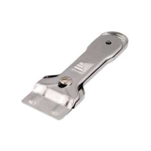 Xavax ceramic hob scraper, stainless steel, retractable blade, for cleaning burnt food - Large appliance part & accessory