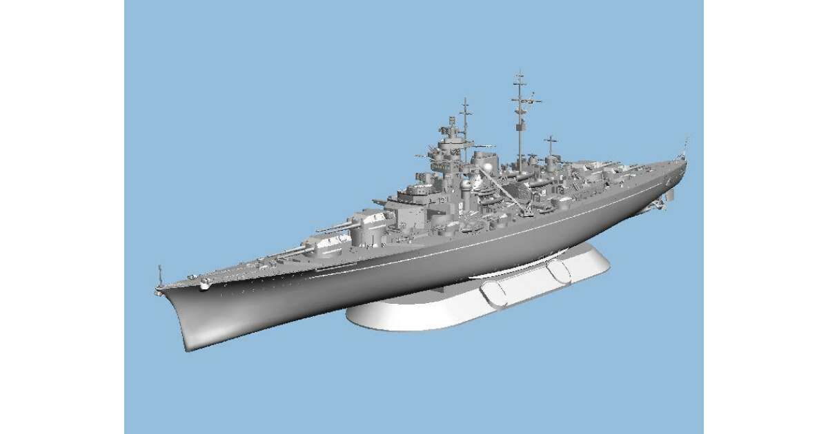Revell Schiffe Battleship Bismarck 1:700 05098 - Flugzeug-Modelle un