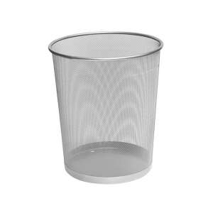 ICO - Fémhálós Szemetest - Ezüst - 19 liter