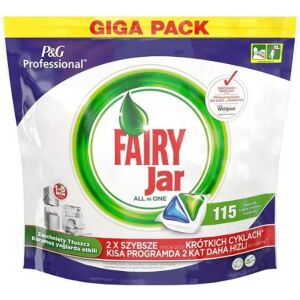Jar Professional All In One Lemon Mosogatógép kapszula, Giga Pack 115 darab - Gépi mosogatás