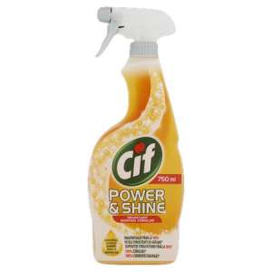 Cif Power & Shine Kuchnia Odtłuszczacz w sprayu, 750ml - Środek rozpuszczający tłuszcz