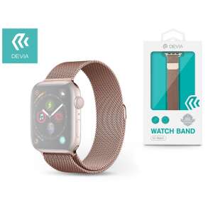Devia Elegant Series Milanese Loop Apple Watch band, rose gold, 38/40 mm - Apple