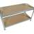 Top view of the MT Malatec metal shelf, 150x75x30 cm, 4 shelves, steel frame, maximum 700 kg