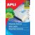 APLI Universal Labels 105x57 mm, 1000 labels per pack, A4 size, for inkjet, laser and copiers