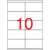 APLI universal labels, 105x57 mm, 1000 labels per pack