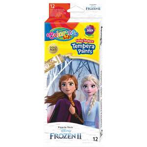 Colorino Disney Jégvarázs 2 tempera festék készlet, 12 tubus, 12 ml-es - Tempera